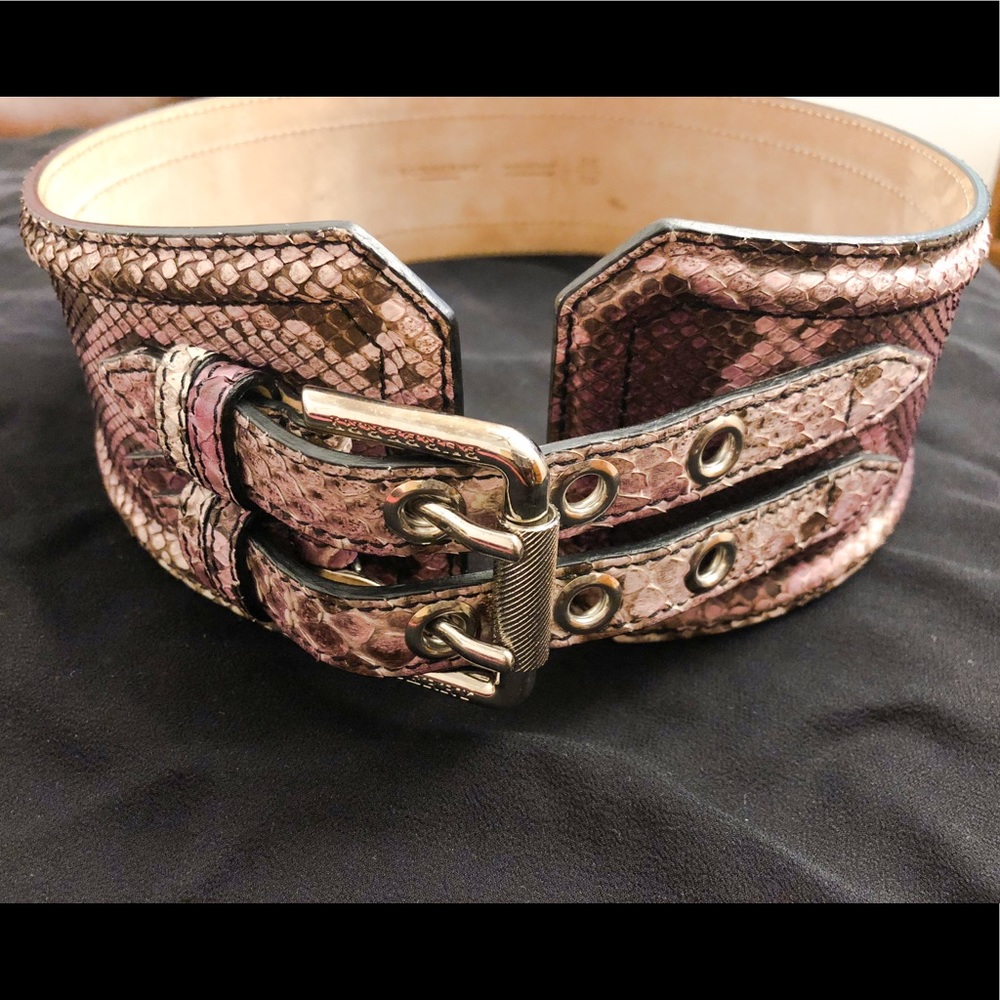 Burberry Python Belt - image 2
